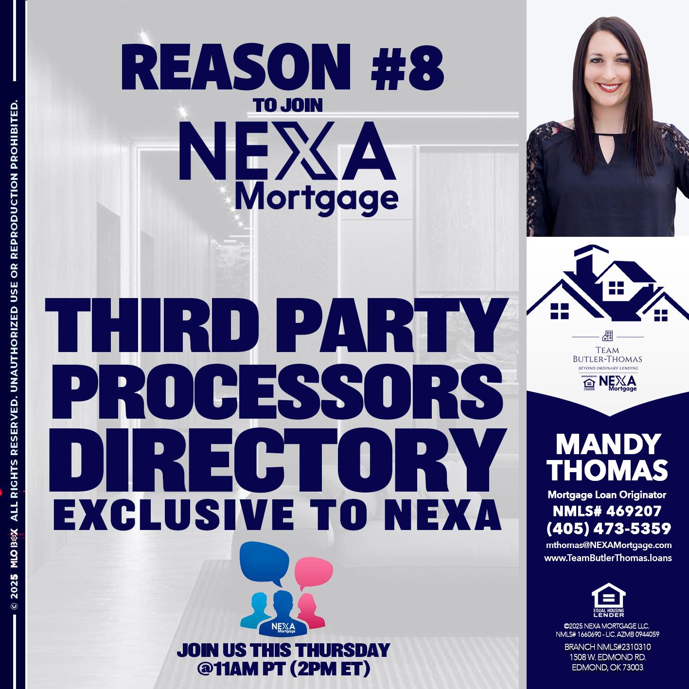 REASON 8 - Mandy Thomas -Branch Manager