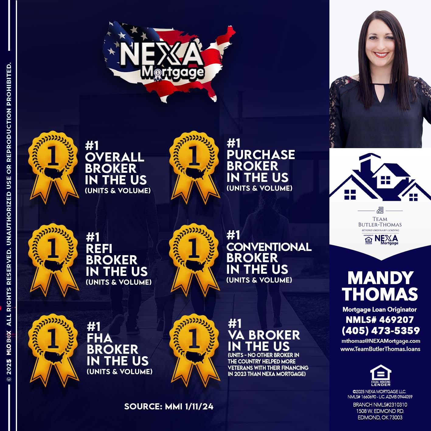 #1 - Mandy Thomas -Branch Manager
