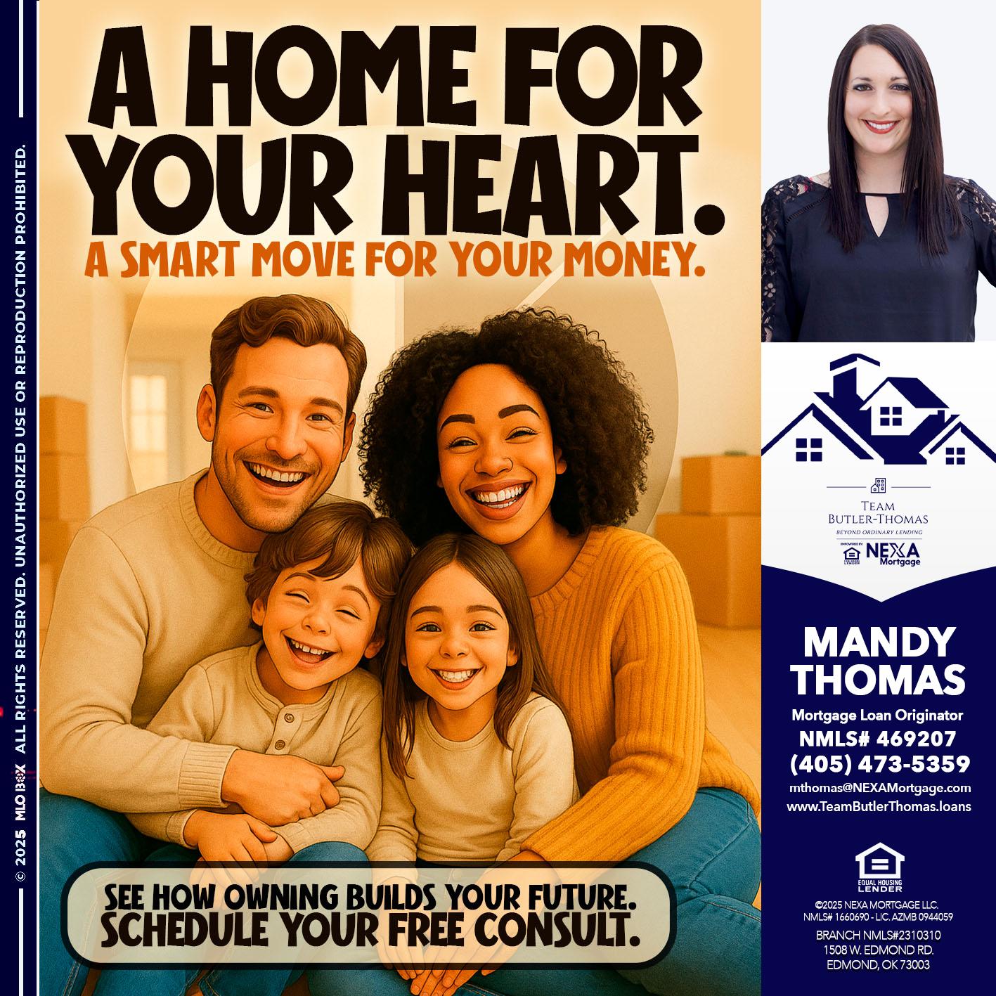 A HOME FOR - Mandy Thomas -Branch Manager