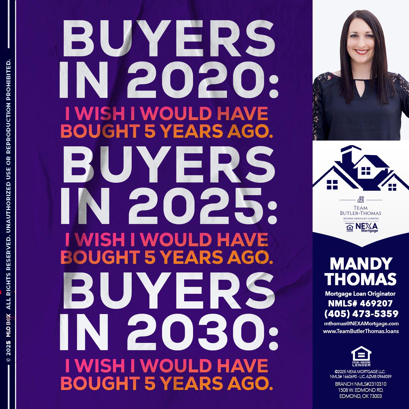 BUYERS IN 2020 - Mandy Thomas -Branch Manager