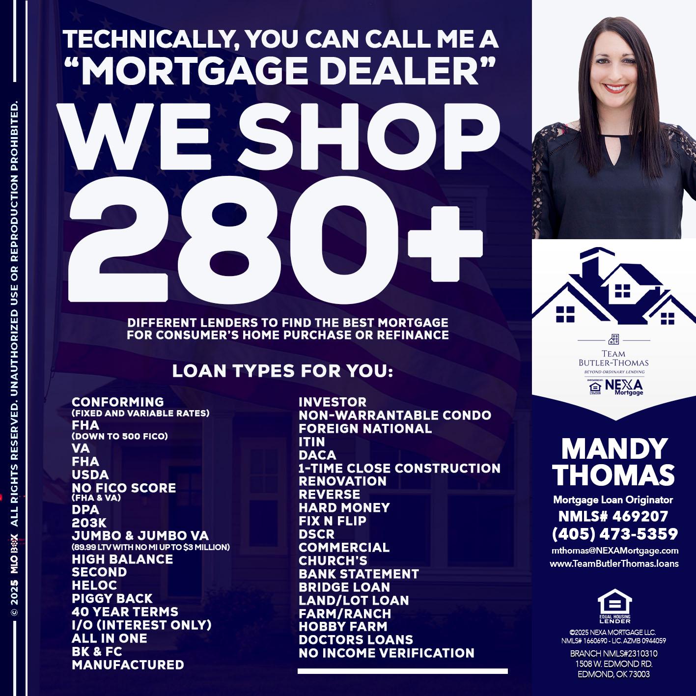 WE SHOP 280 + - Mandy Thomas -Branch Manager