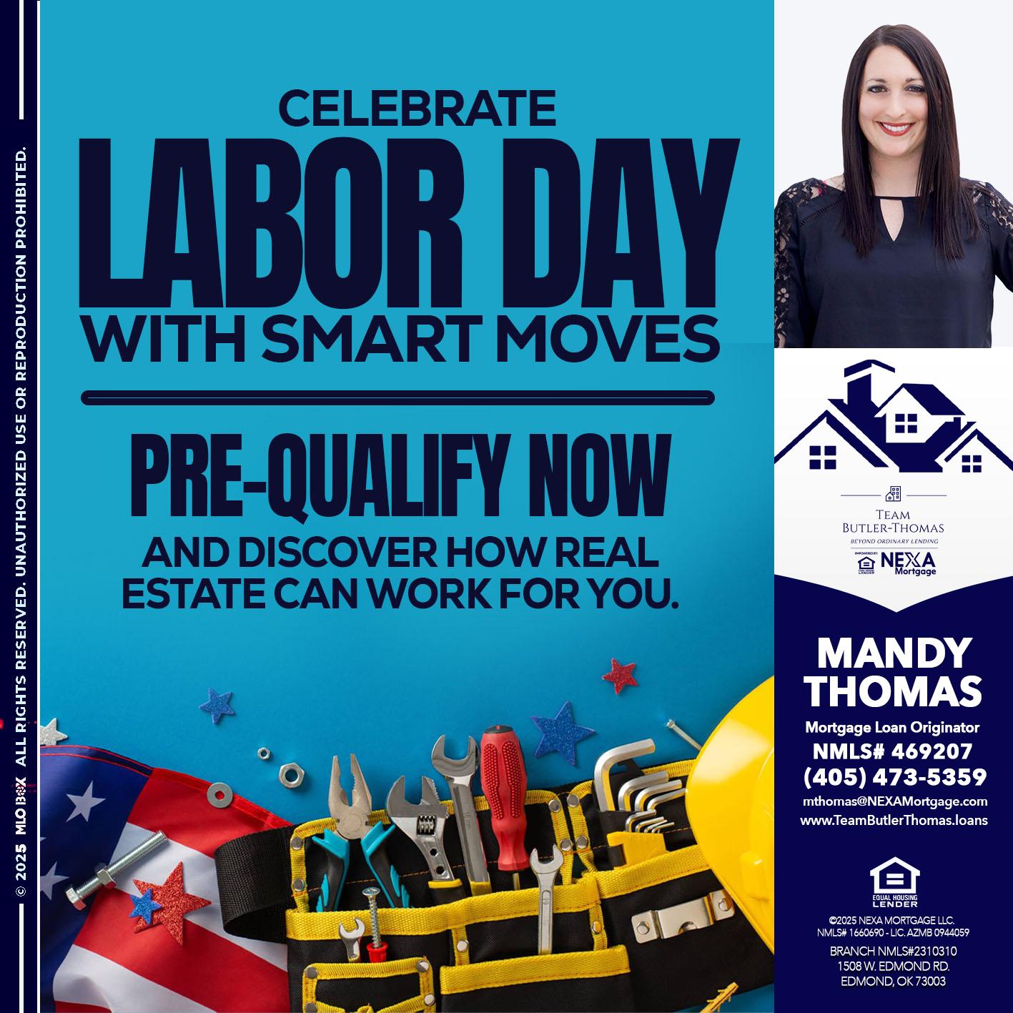 CELEBRATE LABOR DAY - Mandy Thomas -Branch Manager