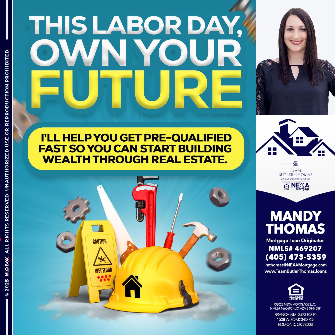 LABOR DAY - Mandy Thomas -Branch Manager