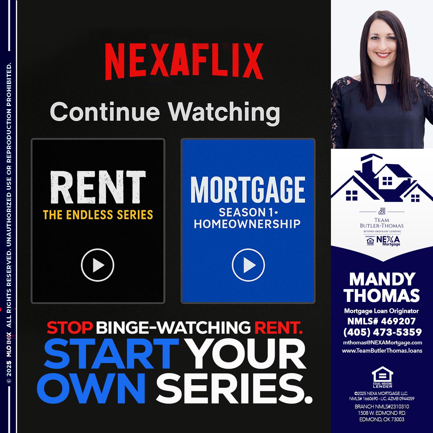 NEXAFLIX - Mandy Thomas -Branch Manager