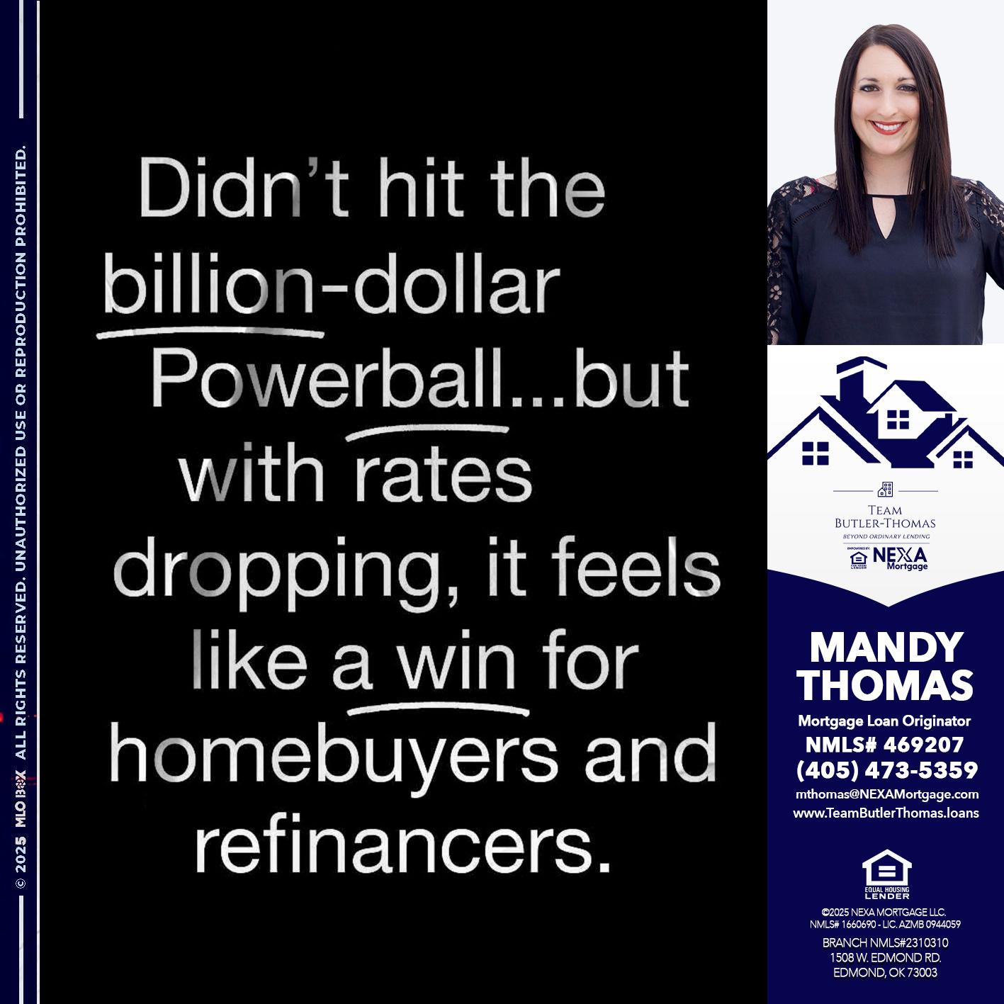 DIDNT HIT - Mandy Thomas -Branch Manager