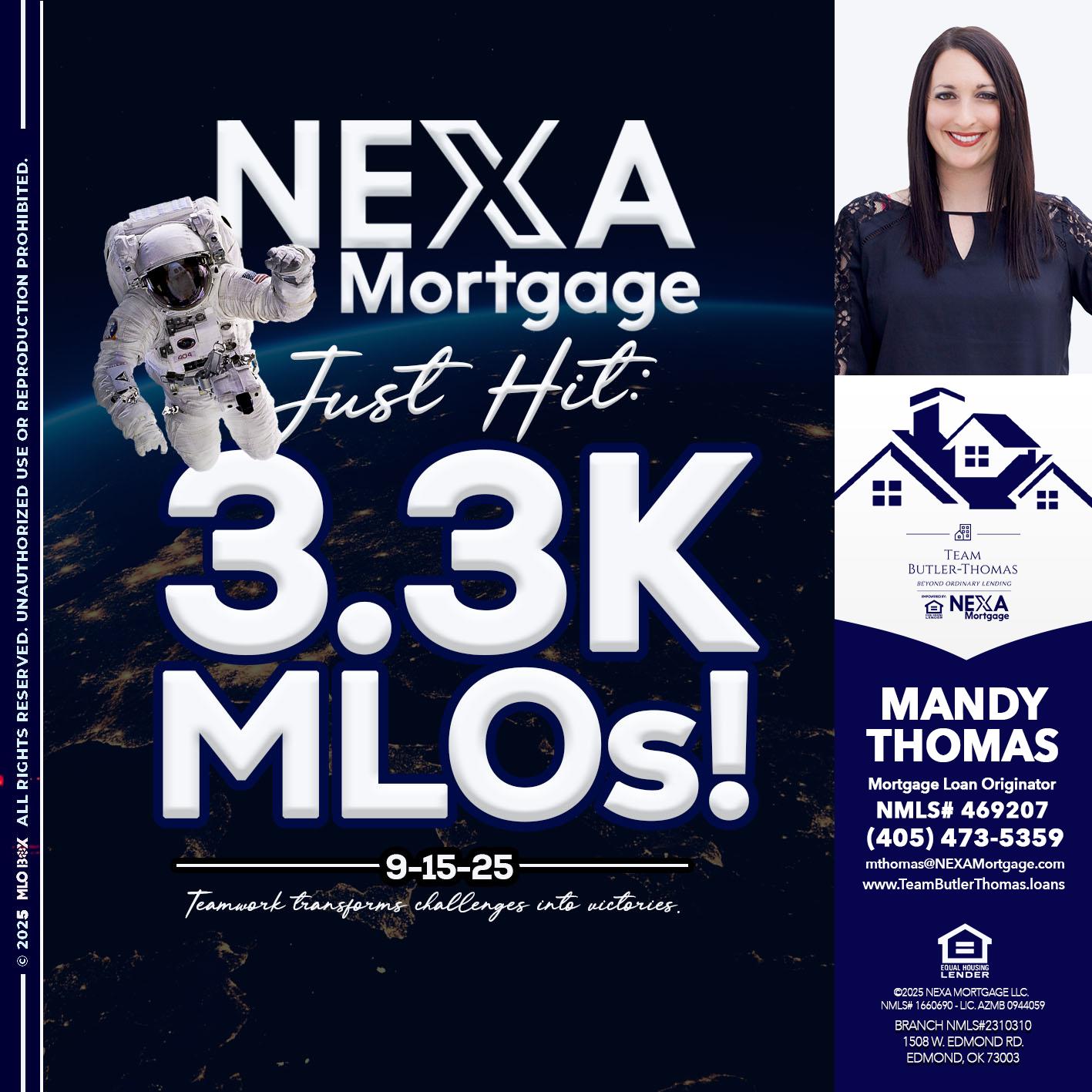 3.3K - Mandy Thomas -Branch Manager