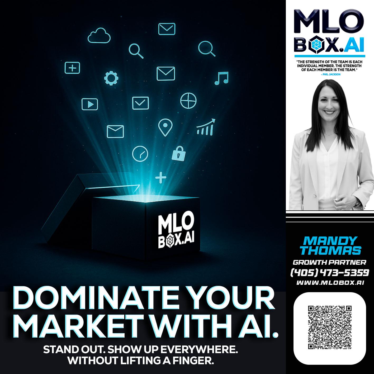 DOMINATE YOUR - Mandy Thomas -Branch Manager