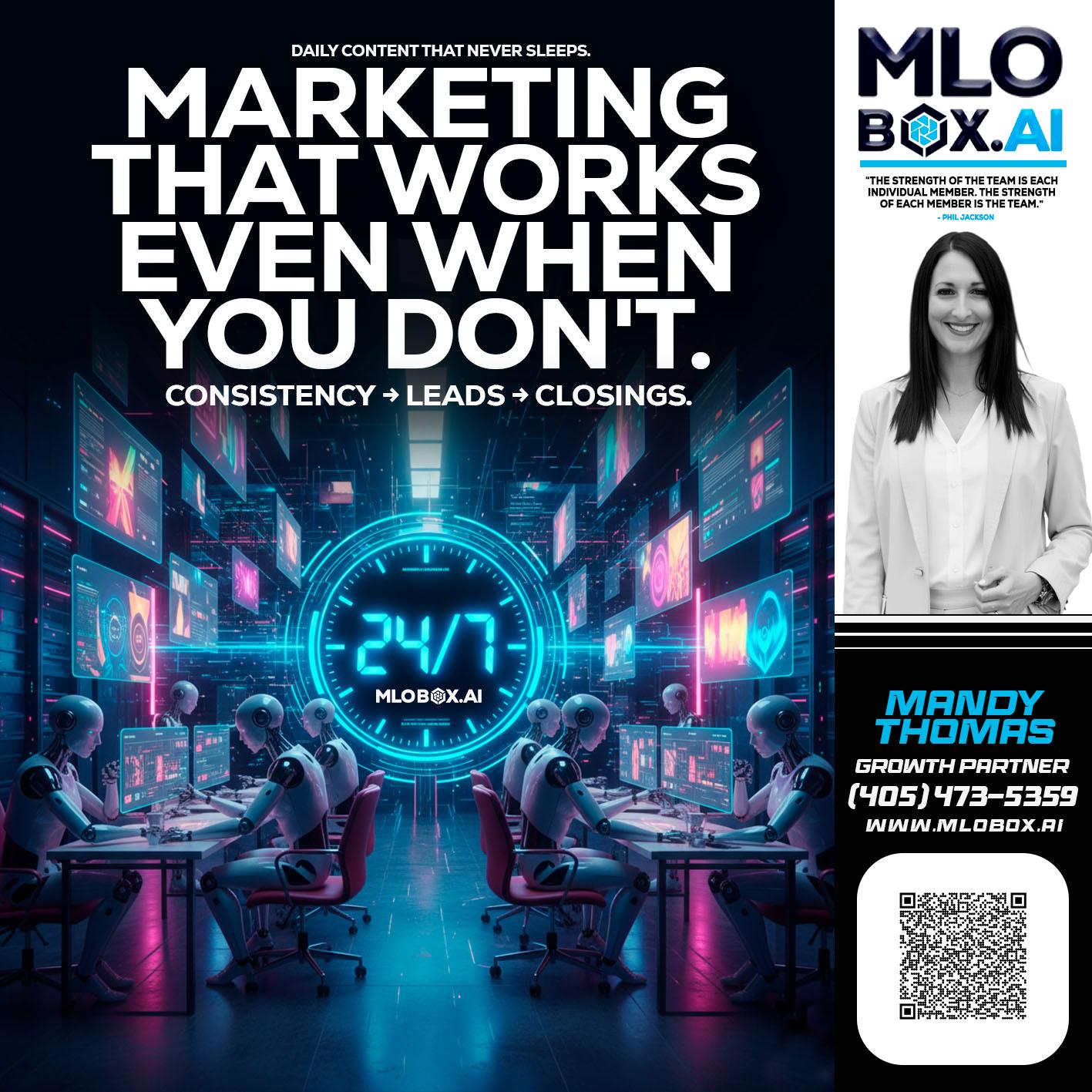 MARKETING THAT WORKS - Mandy Thomas -Branch Manager