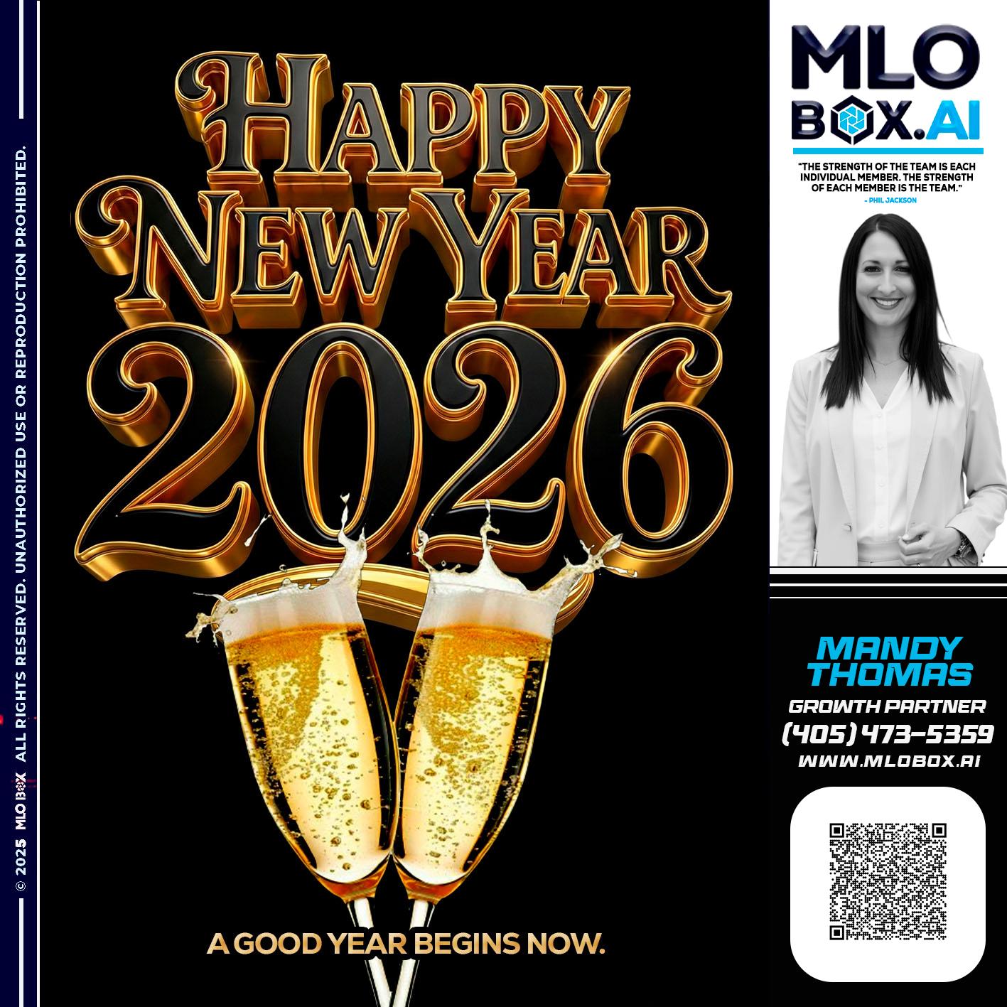 HAPPY NEW YEAR - Mandy Thomas -Branch Manager