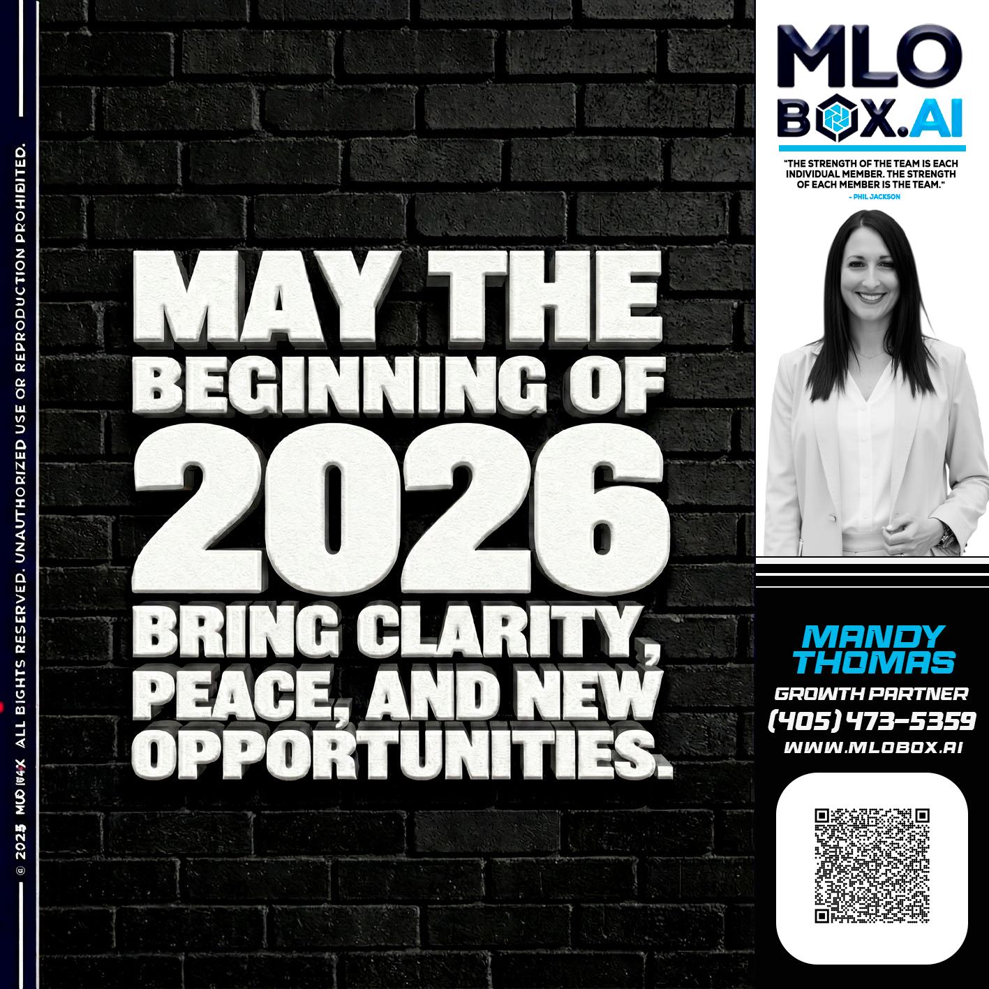 MAY THE 2026 - Mandy Thomas -Branch Manager