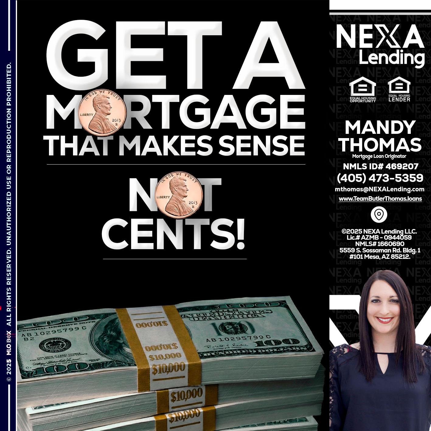 get a mortgage - Mandy Thomas -Branch Manager