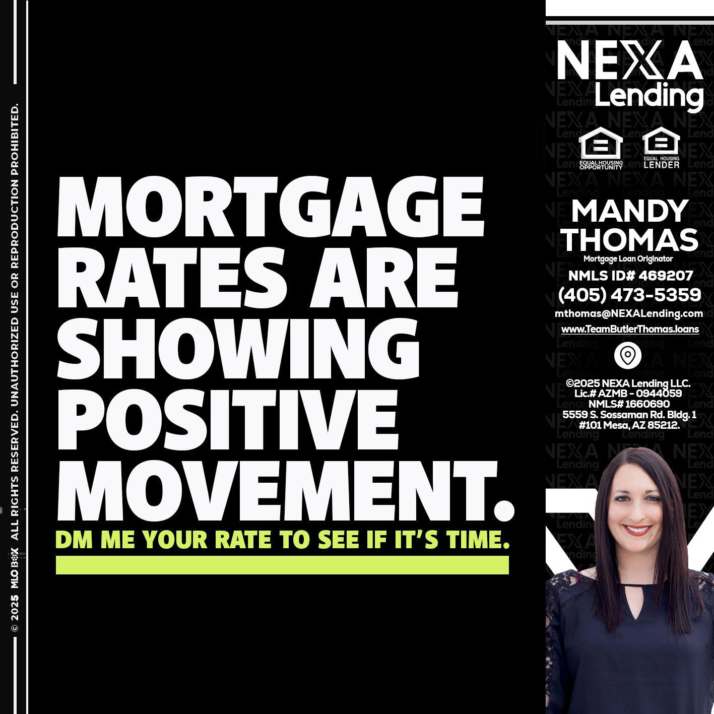 MORTGAGE - Mandy Thomas -Branch Manager