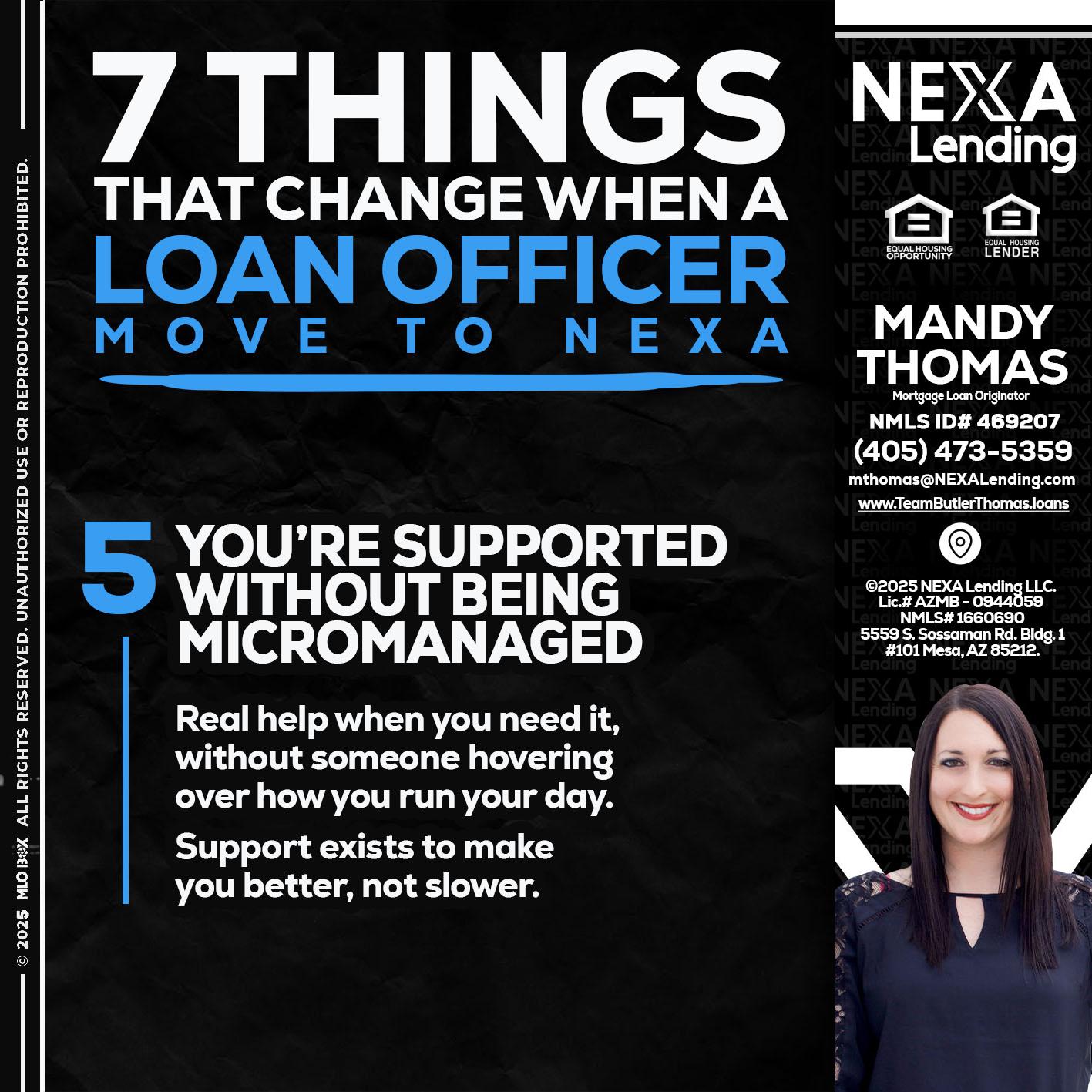 7 THINGS (5) - Mandy Thomas -Branch Manager