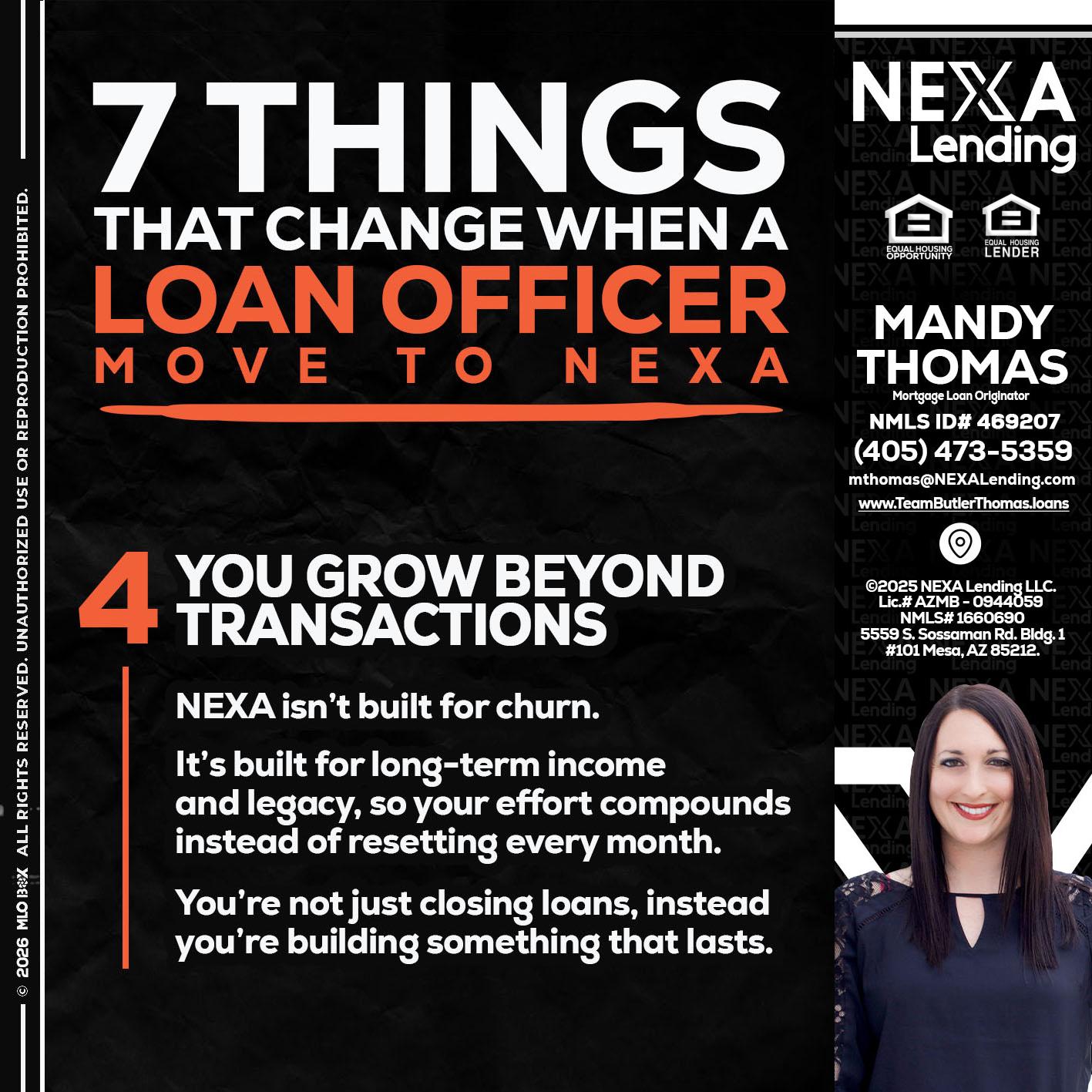 7 THINGS (4) - Mandy Thomas -Branch Manager