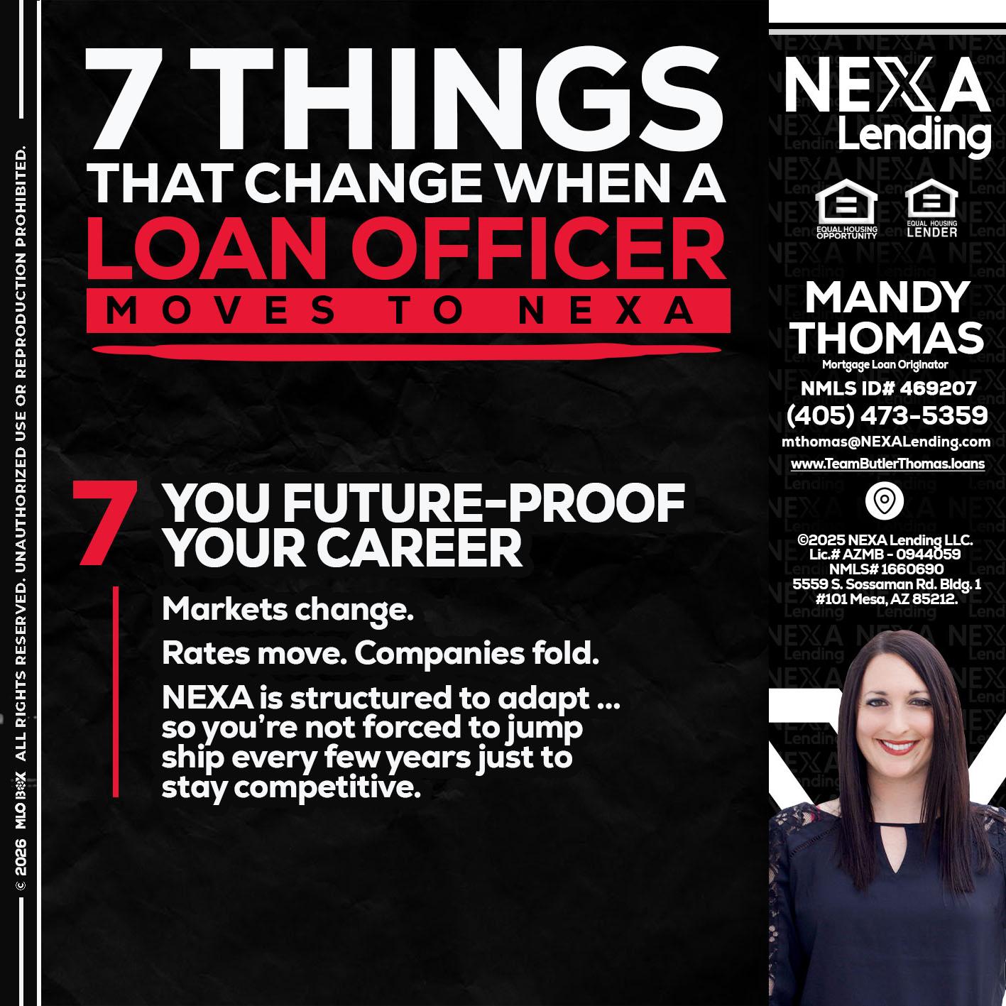 7 THINGS (7) - Mandy Thomas -Branch Manager