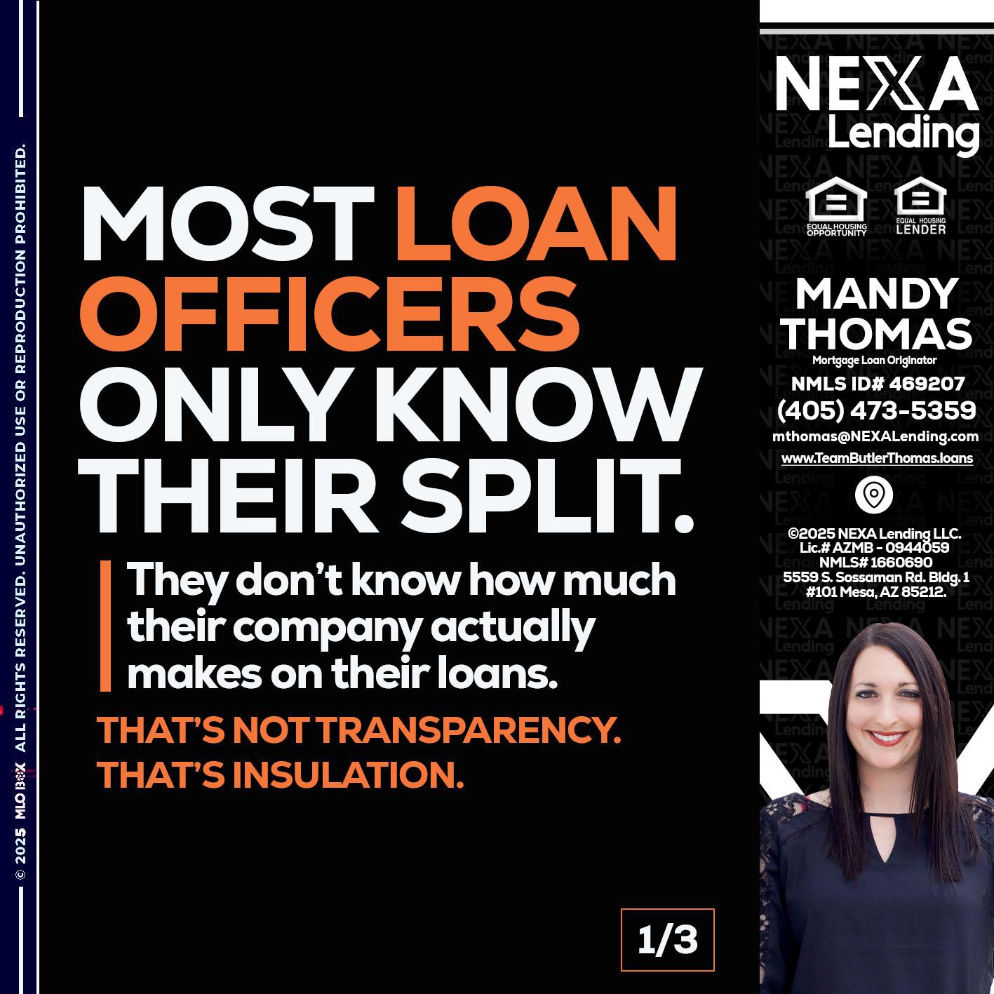 1 OF 3 - Mandy Thomas -Branch Manager