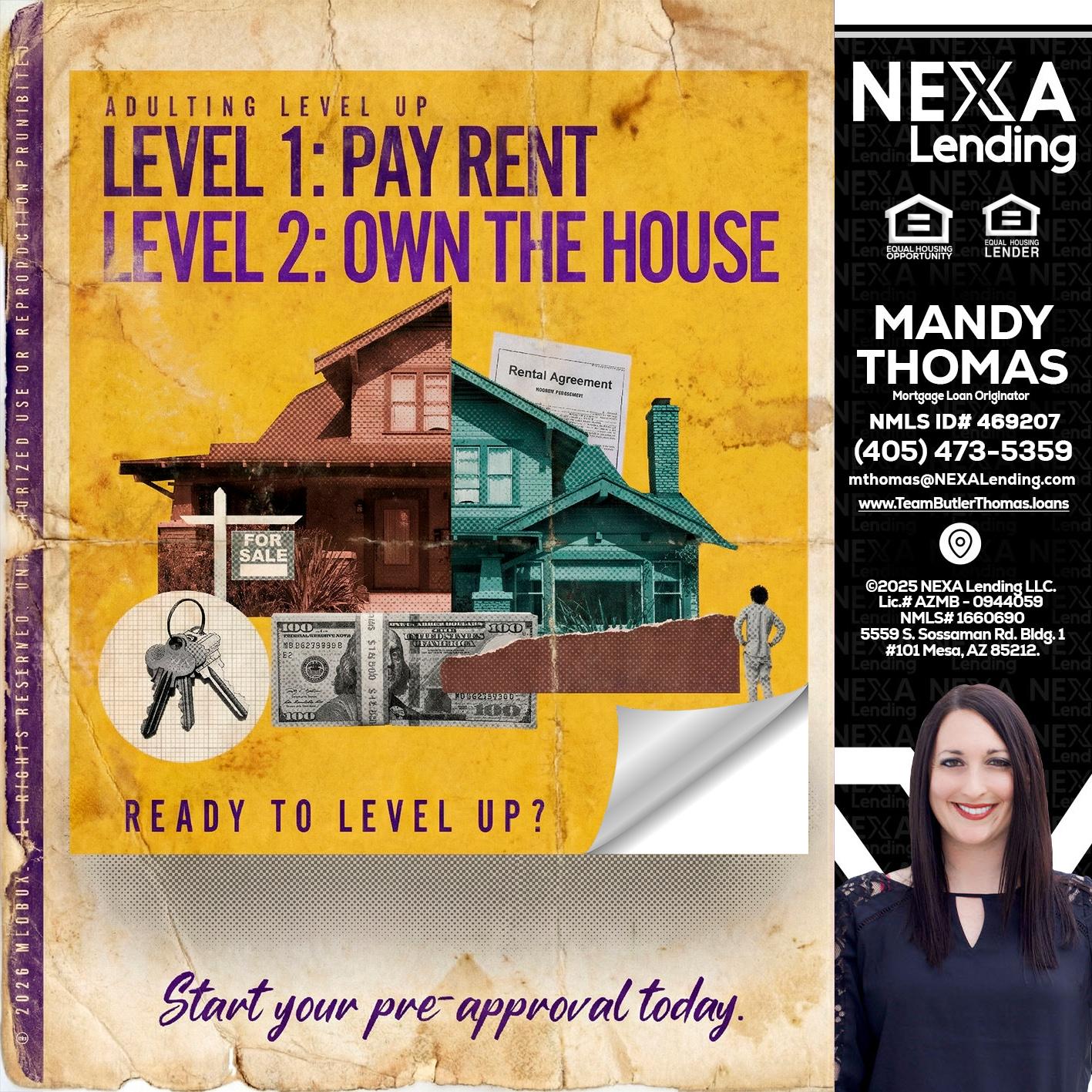 LEVEL 1 - Mandy Thomas -Branch Manager