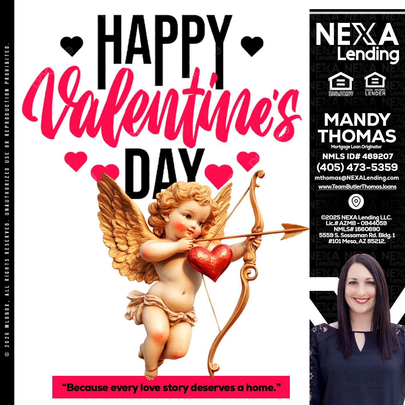 happy valentines day - Mandy Thomas -Branch Manager