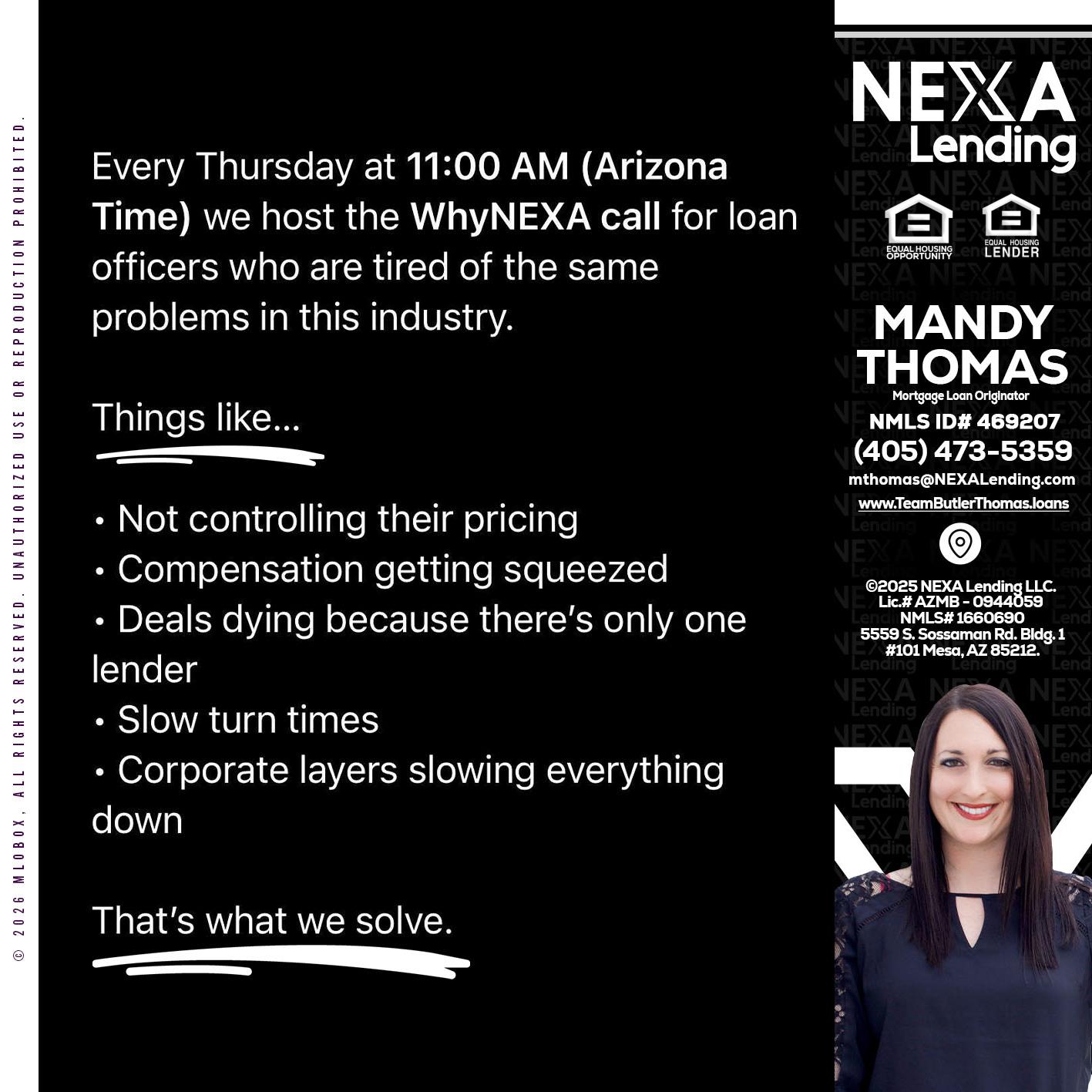 WHY NEXA - Mandy Thomas -Branch Manager