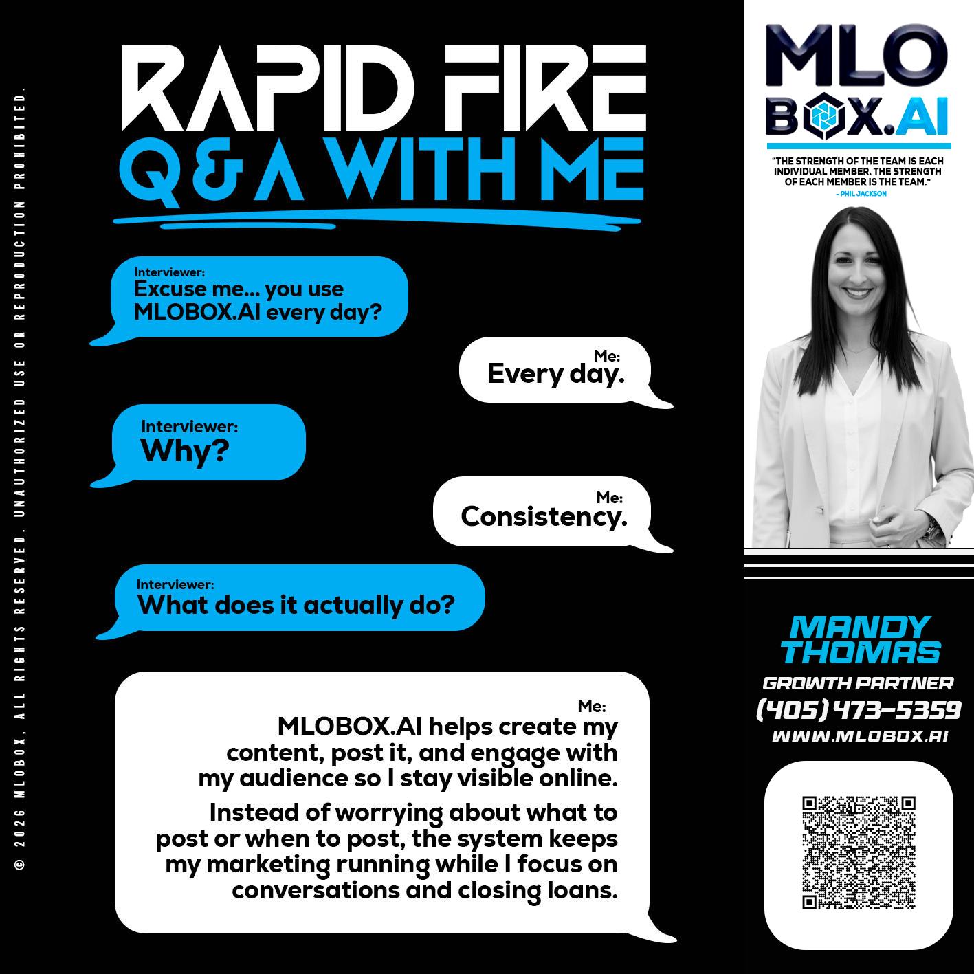 RAPID Q&A - Mandy Thomas -Branch Manager