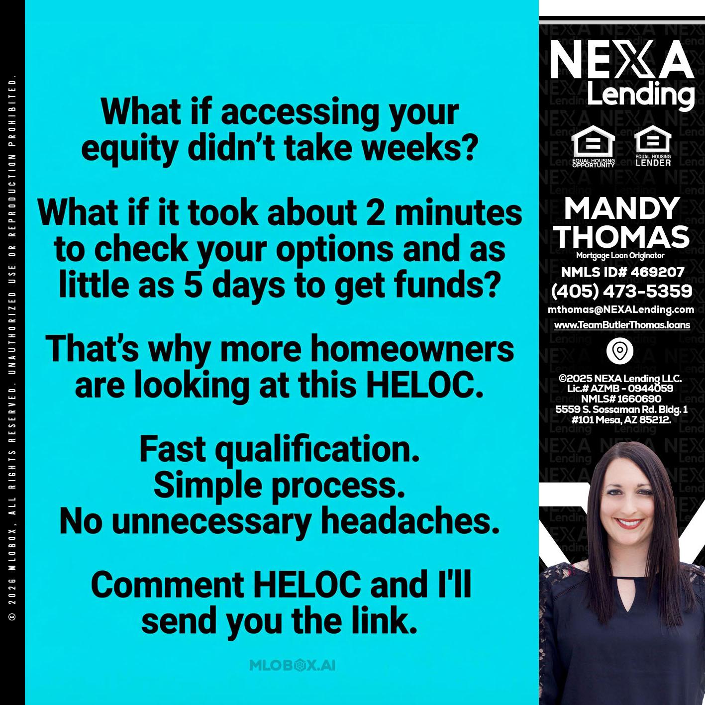 what if - Mandy Thomas -Branch Manager