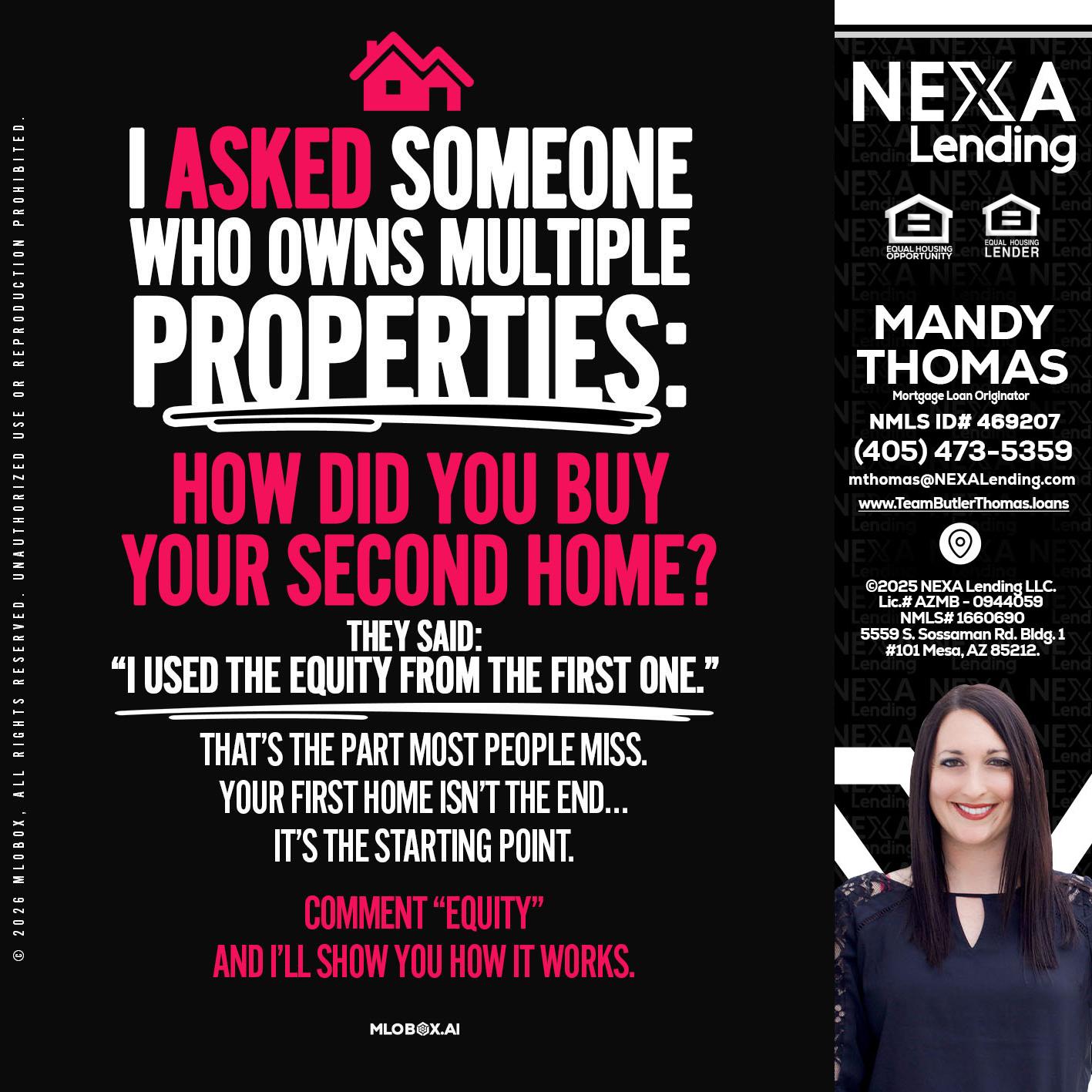 I ASKED SOMEONE - Mandy Thomas -Branch Manager