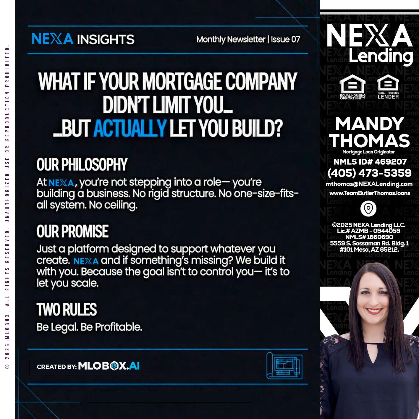NEXA INSIGHTS - Mandy Thomas -Branch Manager