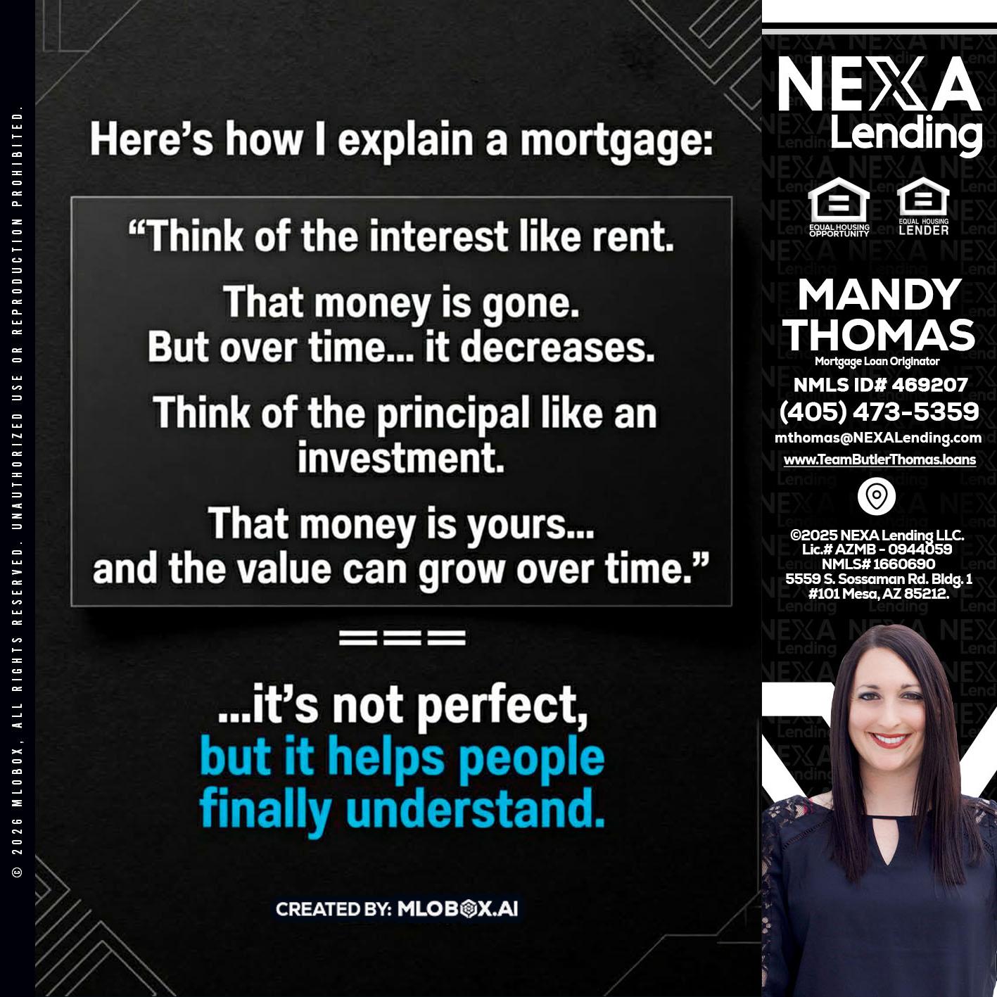 HERES NOW - Mandy Thomas -Branch Manager