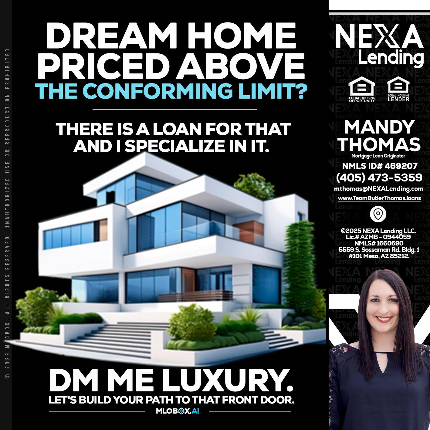 DREAM HOME - Mandy Thomas -Branch Manager