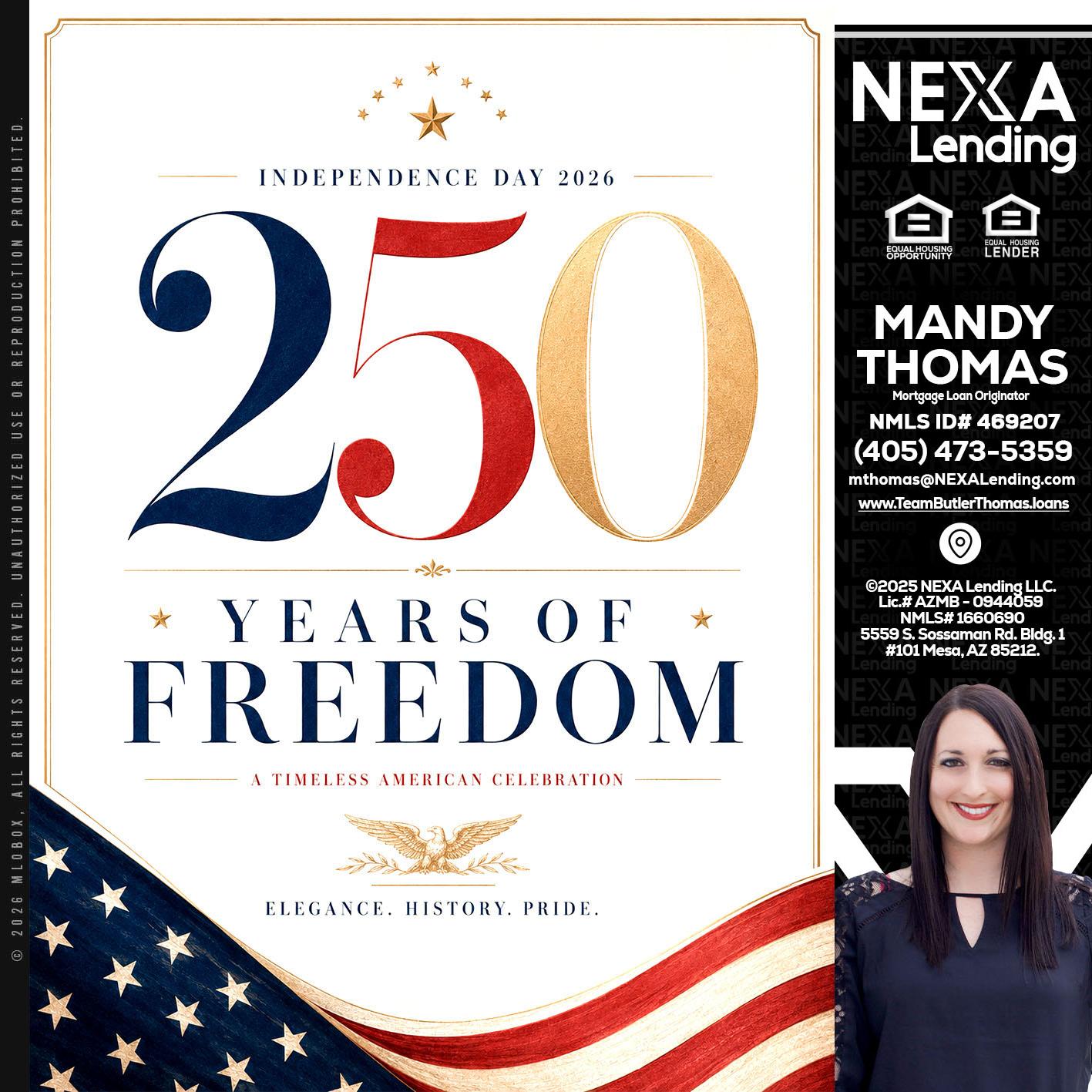 250 YEARS - Mandy Thomas -Branch Manager