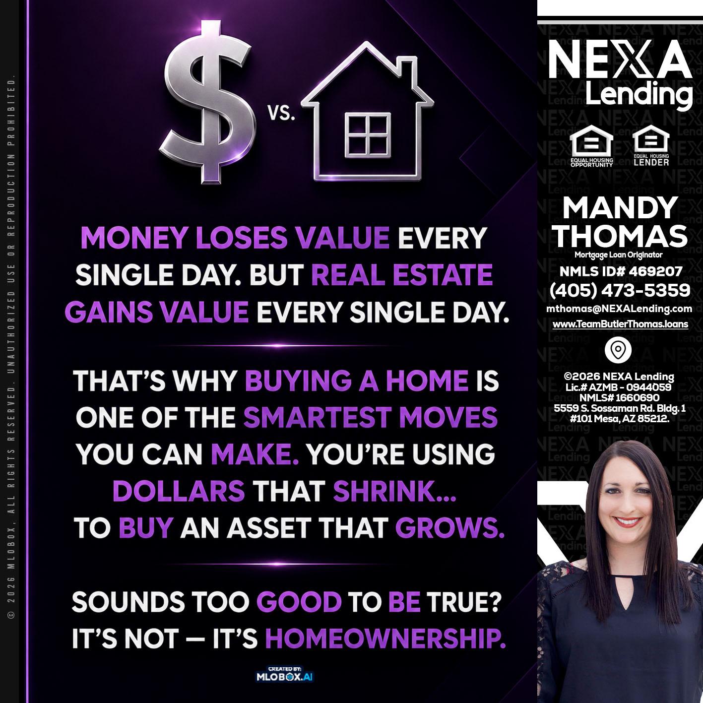 MONEY LOSES - Mandy Thomas -Branch Manager