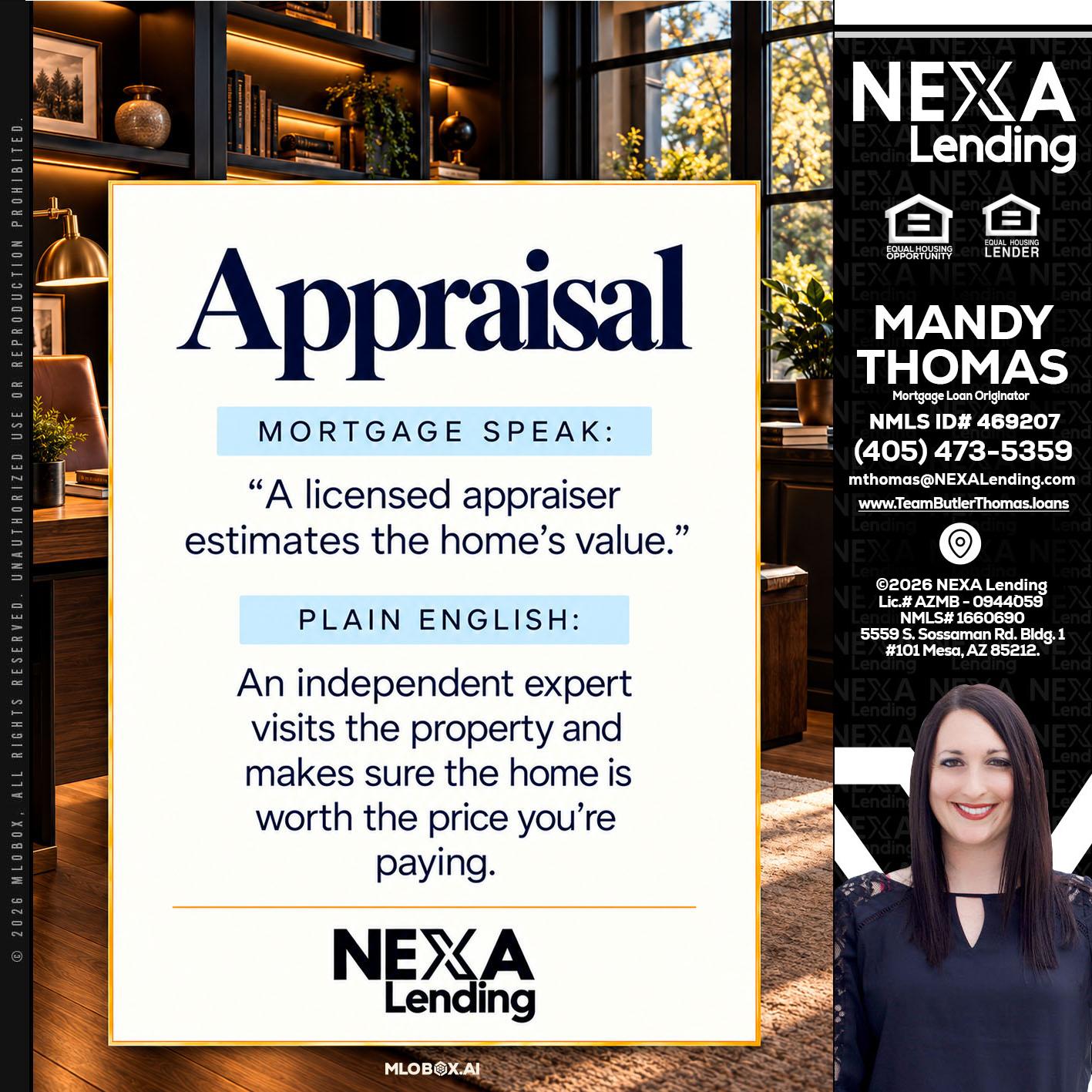 appraisal - Mandy Thomas -Branch Manager